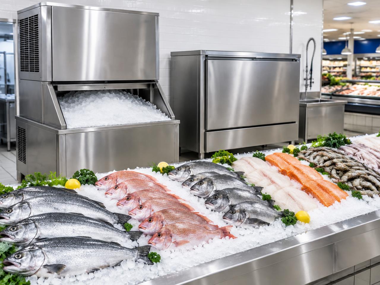 Ice Machines for Supermarkets & Retail